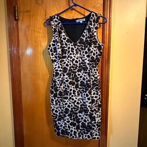 Jennifer Lopez cheetah print dress.
